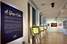 “越南一瞥”展览会一角。（图片来源：越通社）