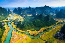 高平山水地质公园。（图片来源：baodantoc.vn）