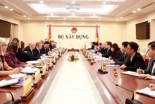 会见场景。（图片来源：越通社）