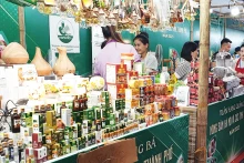 越南农产品周介绍的产品。