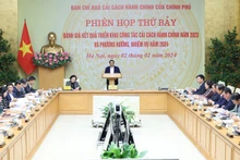 会议场景。（图片来源：baochinhphu.vn）