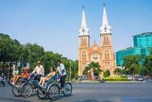 胡志明市旅游景点。