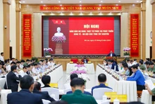 会议场景。（图片来源：baochinhphu.vn）