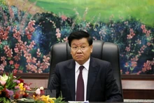 老挝人民革命党中央总书记、国家主席通伦·西苏里。