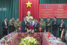 合作意向书签署仪式。（图片来源：越通社）