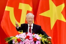 已故越共中央总书记阮富仲。