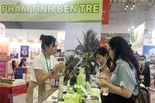 展位之一。（图片来源：越通社）