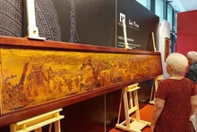 参展作品之一。（图片来源：kinhtedothi.vn）