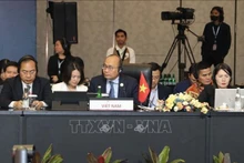 越南代表出席会议。（图片来源：越通社）