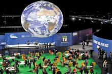 附图：COP26场景。（图片来源：农村经济报）