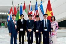 参加2024第35届国际生物学奥林匹克竞赛的越南国家队。（图片来源：dangcongsan.vn）