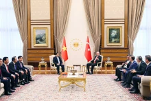 会见场景。(图片来源:先锋报)