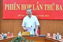 苏林总书记主持会议。
