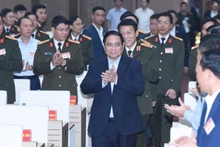 范明正总理出席确保西北及附近地区安全秩序会议。 