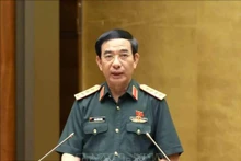 越南国防部部长潘文江大将。（图片来源：越通社）