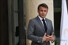 法国总统埃马纽埃尔·马克龙。