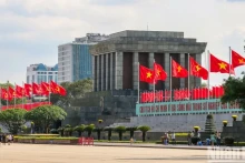 胡志明主席陵。
