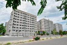 由越南房屋和城市发展投资总公司(HUD) 投资建设的芽庄福隆保障性住房项目。