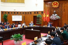 会议的场景。（图片来源：越通社）
