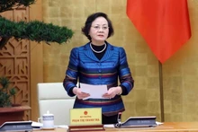 越南内务部部长范氏清茶。（图片来源：越通社）