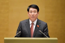 越南新任国家主席梁强。