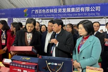 与会代表参观了解各展位的产品。