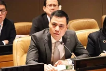 越南常驻联合国代表代表团团长邓黄江大使。