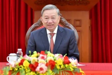 越共中央总书记苏林。
