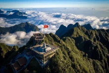 老街番西邦峰(Fansipan)美景。