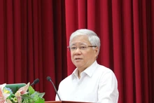越共中央书记处书记、越南祖国阵线中央委员会主席杜文战。