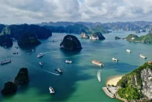 2023年，下龙湾迎来外国游客约260万人次，占越南接待游客总数的21%。