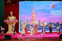 “泰国——越了解越热爱”活动上的表演节目。（图片来源：兴安报）