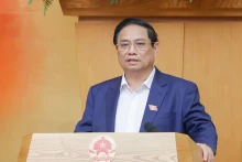 越南政府总理范明正主持召开今年5月份政府例行会议。