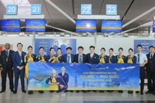 越南旅游航空中国台湾台北至富国航线成功首航 。