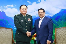 范明正总理会见中共中央军委副主席张又侠。