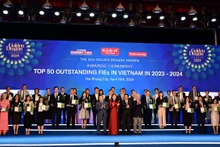 在论坛上，2023年50家优秀外商直接投资企业获殊荣。