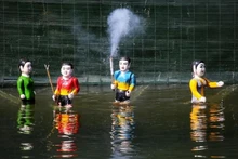 越南水上木偶。