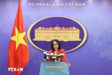 越南外交部发言人范秋姮。