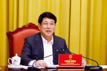 越南国家主席梁强。图片来源：越通社