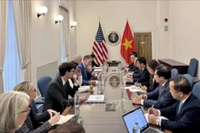 越美双边对等贸易协定第二轮谈判在美国首都华盛顿哥伦比亚特区举行。（图片来源：越通社）