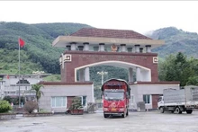 莱州省马鲁塘口岸。（图片来源：越通社）