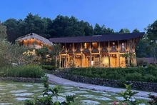 下龙市奇上乡的安法农场（Am Váp Farm）旅游区。