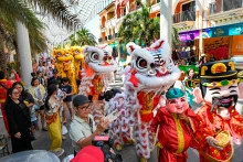 越南平顺省潘切市潘切NovaWorld体育综合体Vibe节拉开序幕。（图片来源：平顺报）