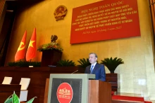 越共中央总书记苏林关于贯彻中央政治局各项决议精神的讲话