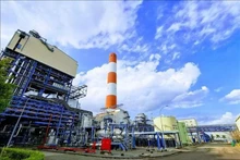 附图：乌门一号热电厂。（图片来源：越通社）