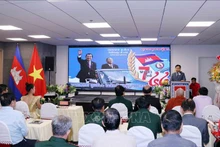 见面会场景。（图片来源：越通社）