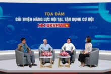 提高自身能力充分利用UKVFTA带来的机遇座谈会场景。