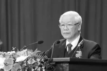 就越共中央总书记阮富仲。