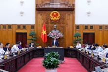 范明正总理主持召开政府常务会议。（图片来源：VGP）