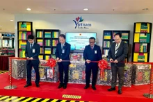 在文莱国际机场开设越南旅游推广空间。（图片来源：越通社）